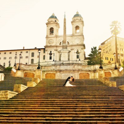 Spanish Steps Rome audio guided